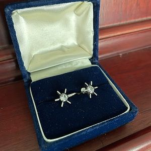 Sterling Silver Screw On Earrings